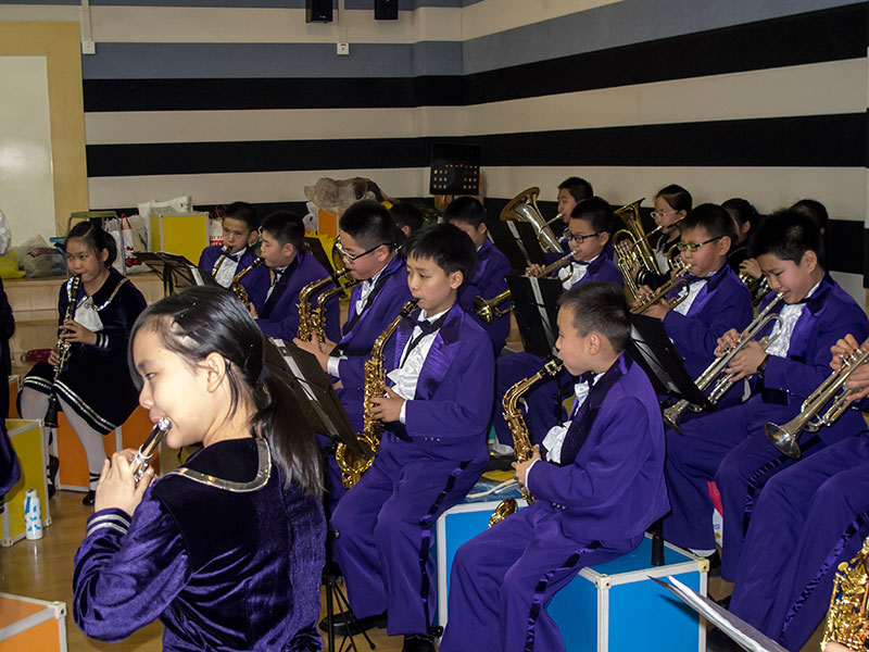 北京云雀新景小学管乐团参加第20届东城区学生艺术节集体项目（管乐）展演